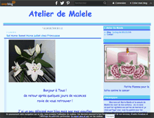 Tablet Screenshot of malele44.fr